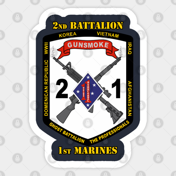 2Nd Battalion 1St Marines - 2Nd Battalion 1St Marines - Sticker-image
