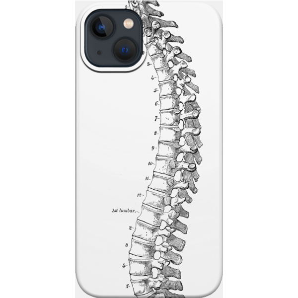 Human Body - Spine - Human Anatomy - Phone Case-image