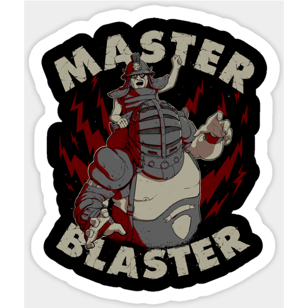 Master Blaster V2 - Master Blaster - Sticker-image