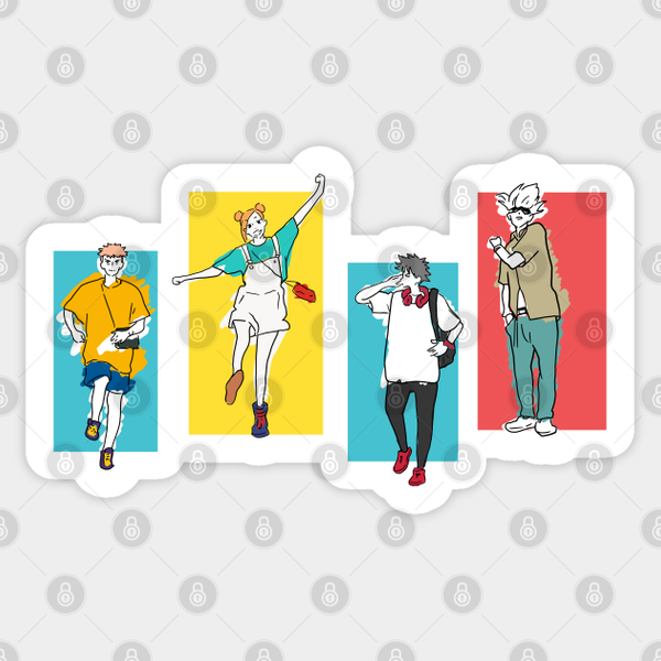 Jujutsu Kaisen - Jujutsu Kaisen - Sticker-image