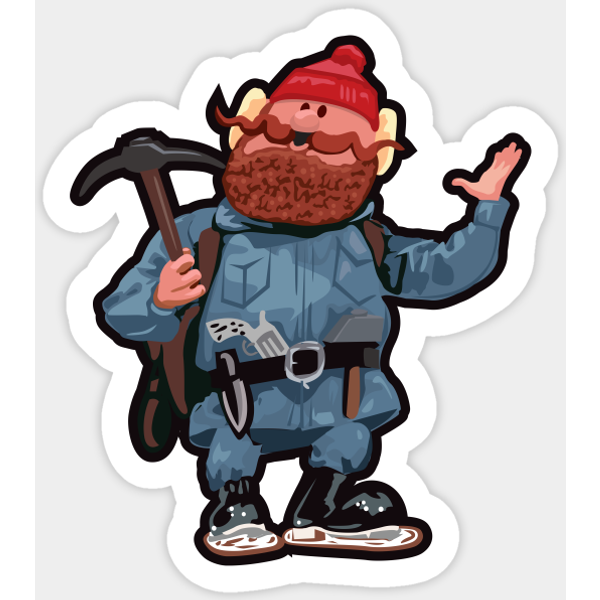 Yukon - Rudolph The Red Nosed Reindeer - Sticker-image
