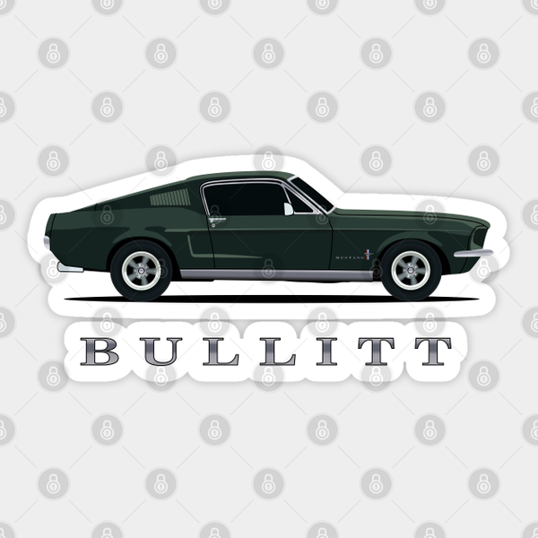 Mustang Bullitt - Mustang - Sticker-image