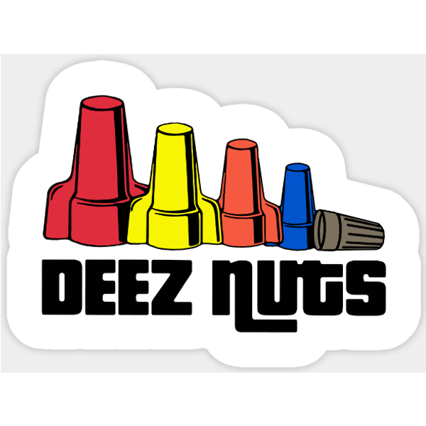 Deez Nuts Electrician - Deez Nuts - Sticker-image