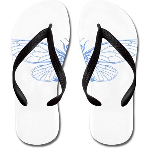 Cicada Unisex Flip Flops-image