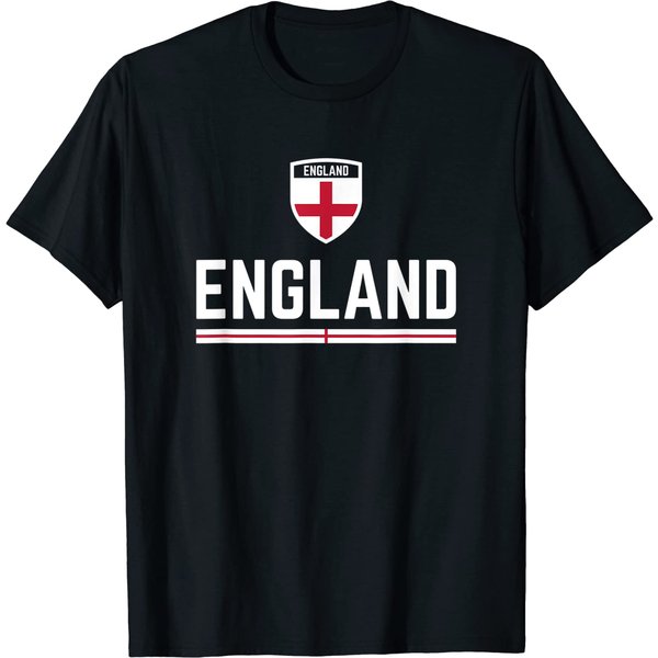 Euro 2024 Men's T Shirt Euros English Football Team-image