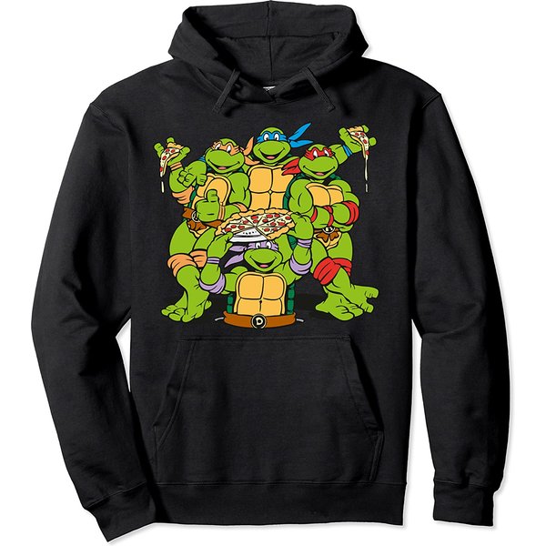 Teenage Mutant Ninja Turtles Old School Group Hoodie