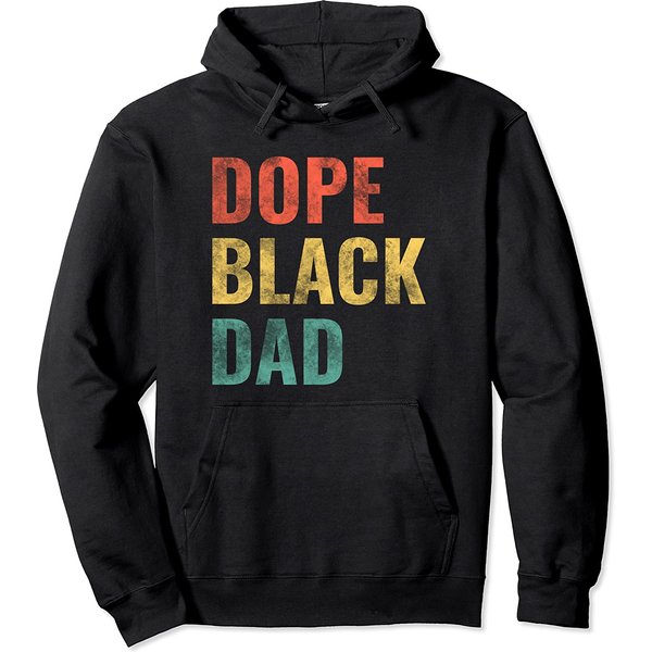 Dope Black Dad Hoodie-image