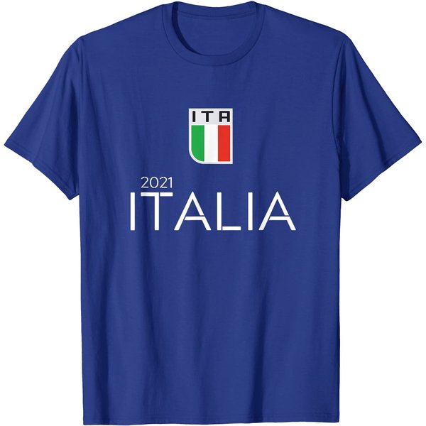 Euro 2024 Men's T Shirt Italia Football-image