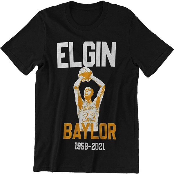 Elgin Baylor Legend Shirt Rip Elgin Baylor 1934-2021 Shirt-image