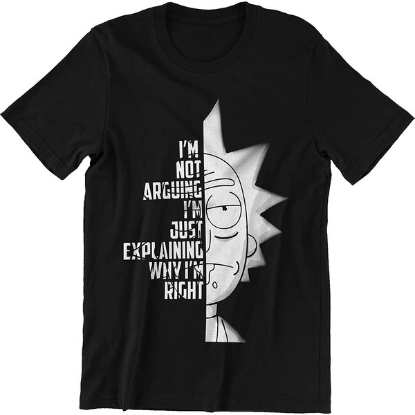 Rick And Morty Not Arguing Shirt-image