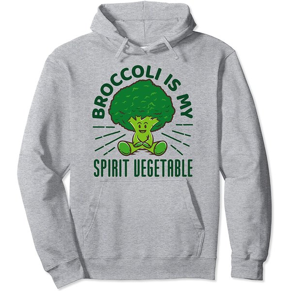 Veggie Lover Funny Broccoli Food Quote Healthy Eating Hoodie