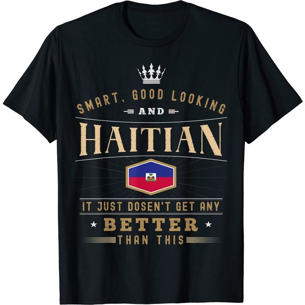 Haitian Shirt Gift Funny National Proud T Shirt-image