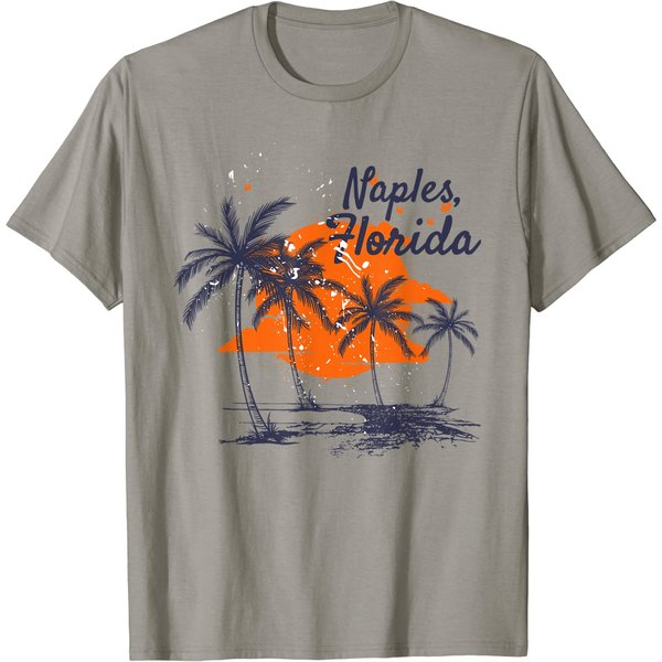 Naples Florida Vacation Souvenir T Shirts-image