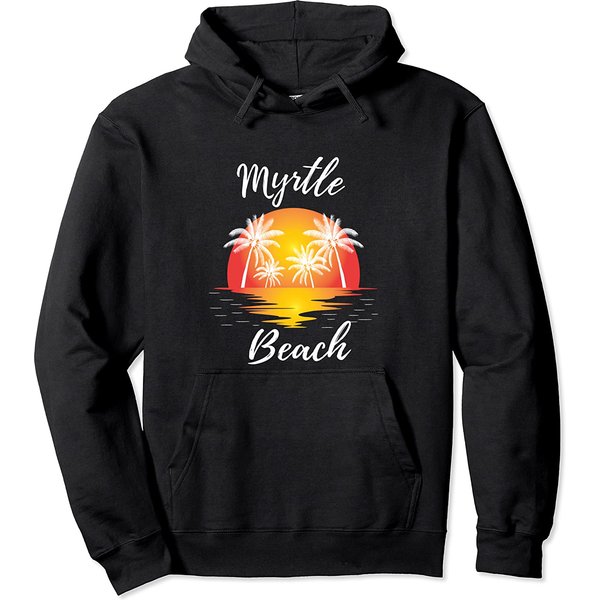 Myrtle Beach Sc Sunset Pullover Hoodie-image