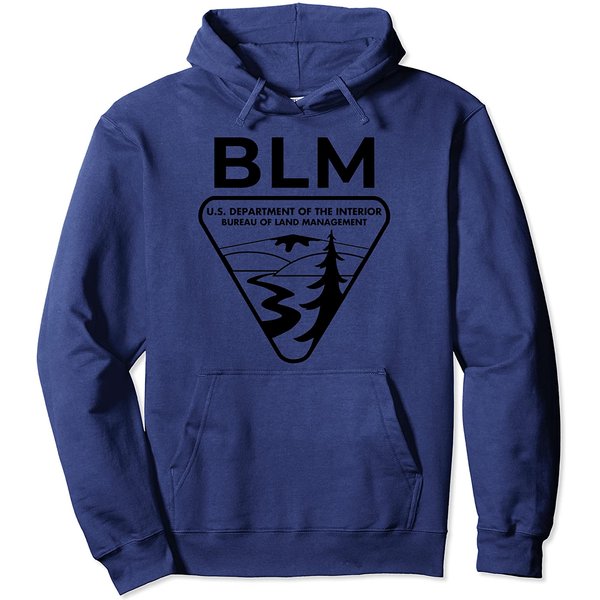 The Original Blm Bureau Of Land Management Hoodie-image