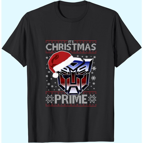 An Autobot Merry Christmas Transformers Essential T-Shirts-image