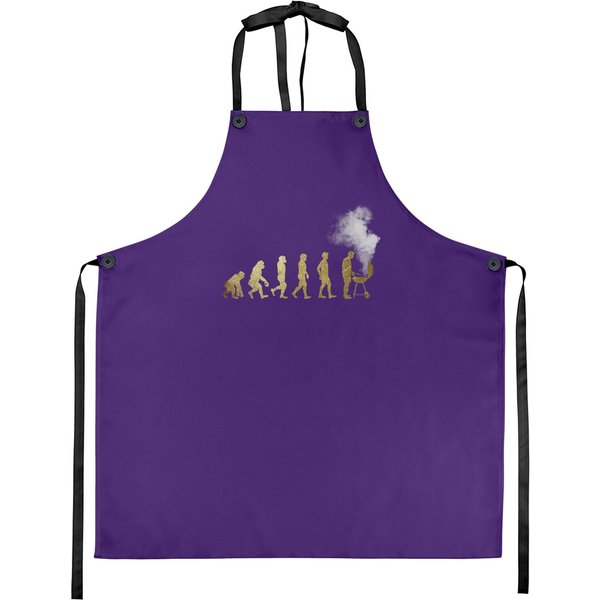 Evolution Of Grill Master - Grilling Gifts - I Do Bbq Apron-image