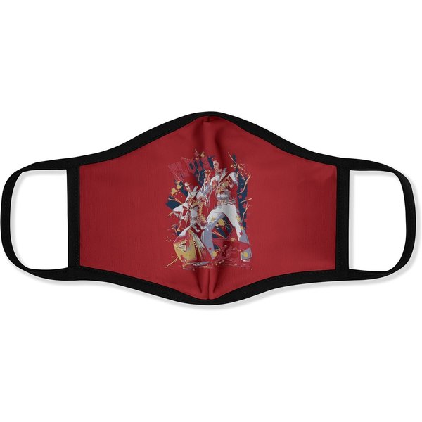 Elvis Presley Eagle Elvis Adult Regular Fit Face Mask-image