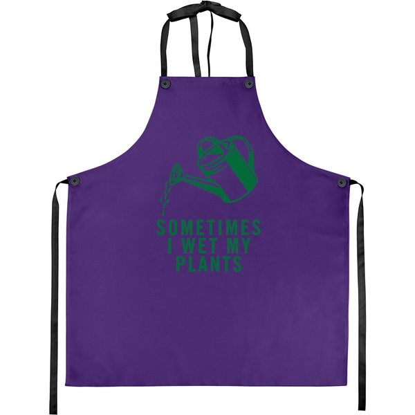 Sometimes I Wet My Plants Apron-image