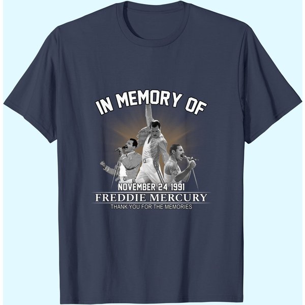 In Memory Of Freddie Mercury T-Shirts-image
