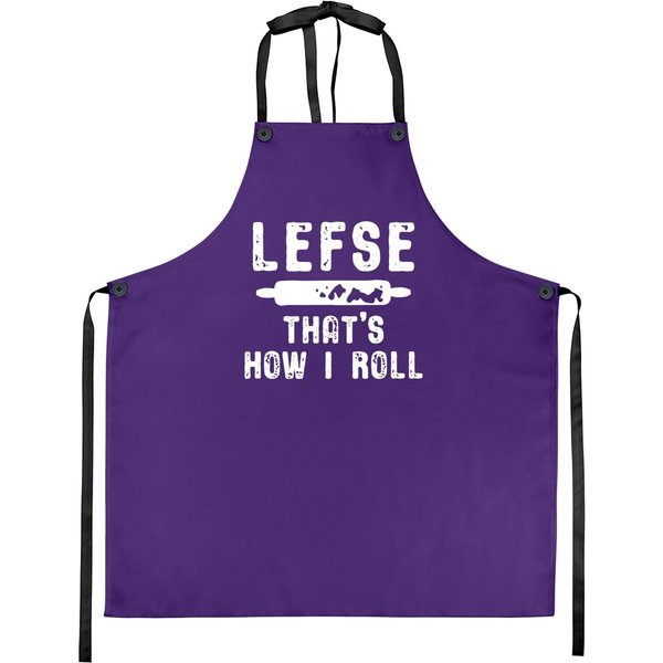 Lefse That's How I Roll Norwegian Apron-image