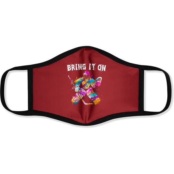 Ice Hockey Player Goalkeeper Ice Hockey Goalie Gift Face Mask