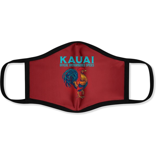 Kauai Chicken Unendangered Species Face Mask-image