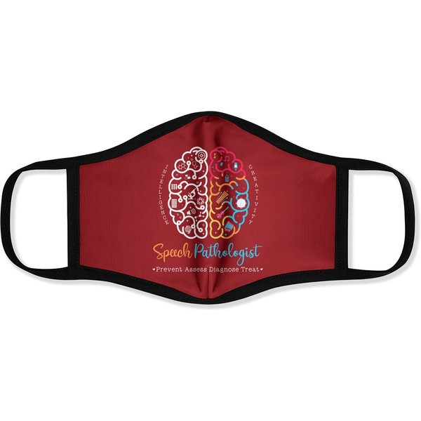 Brain Of A Speech Pathologist Face Mask