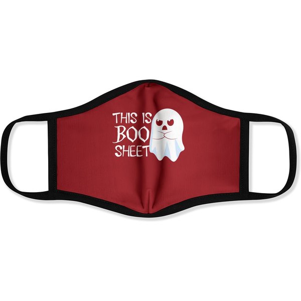This Is Boo Sheet Bull Face Mask-image