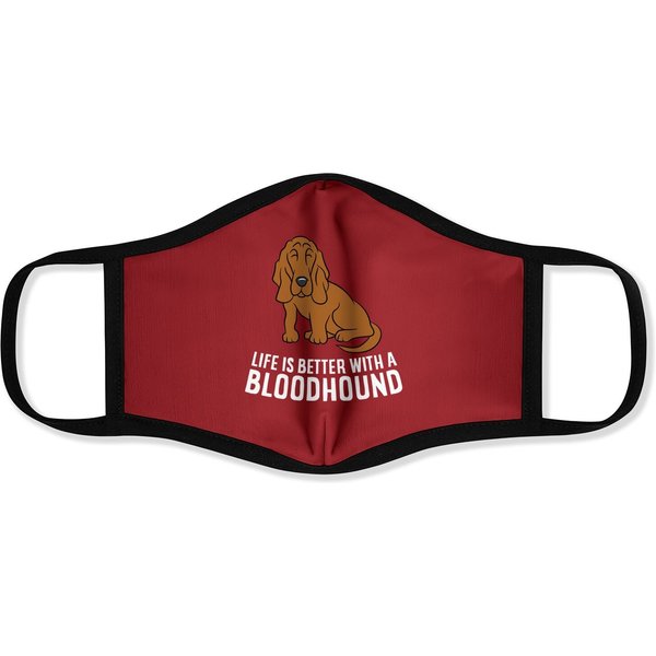 Bloodhound Dog Owner Life Is Better With A Bloodhound Face Mask