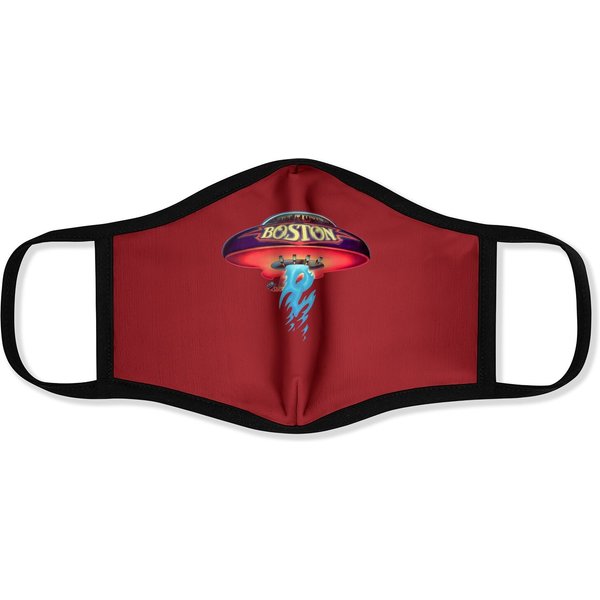 Boston Rock Band Mans Soft T Face Mask-image