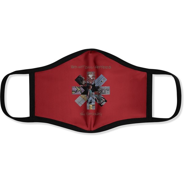 Red Hot Chili Peppers Getaway Album Asterisk Slim Fit Face Mask Black-image