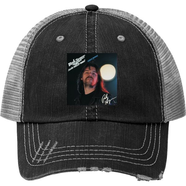 Bob Seger Night Moves Signature Hat - Vintage Music Tee For Classic Rock Fans-image