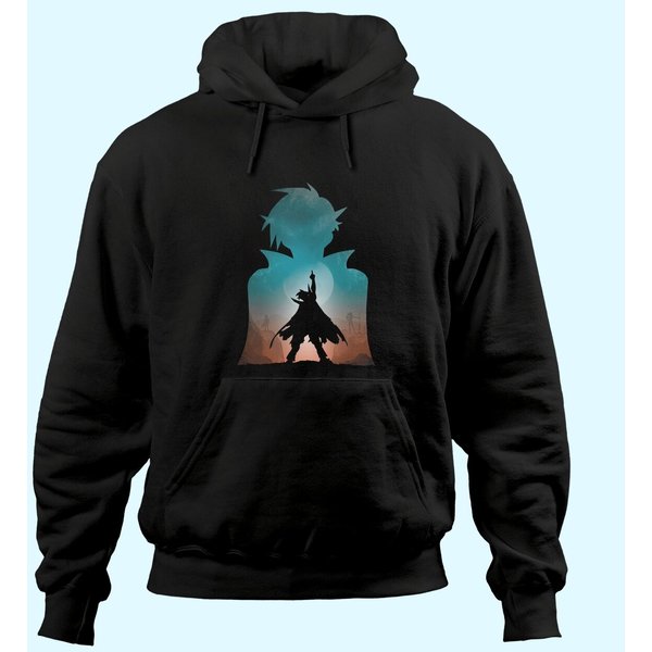 Gurren Lagann Kamina Hoodie Men's Fashion Long Sleeve Sport Pullover Clothes