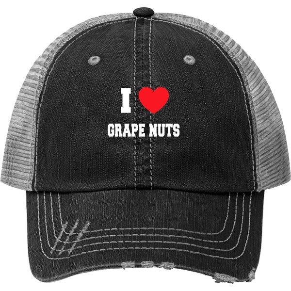 I Love Grape Nuts Trucker Hat-image