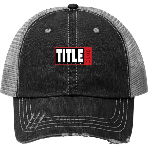 Title Club Boxing Print Trucker Hat-image