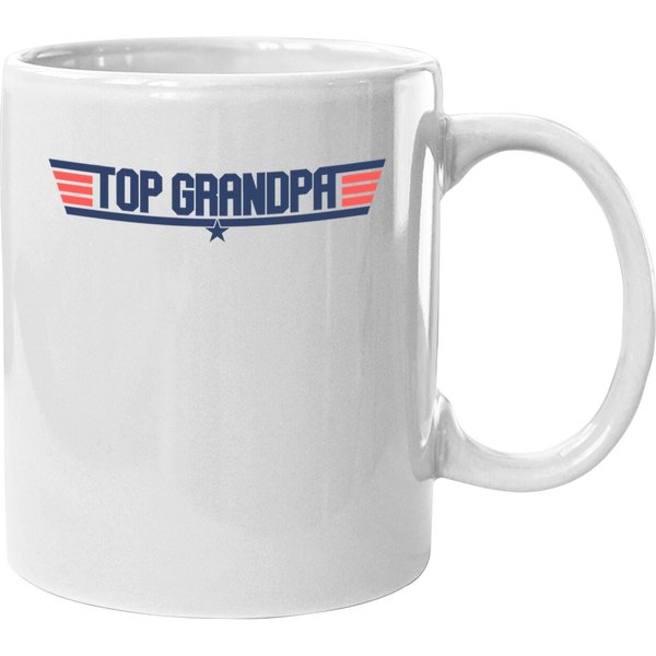 Top Grandpa Great Grandpa 80s Coffee Mug