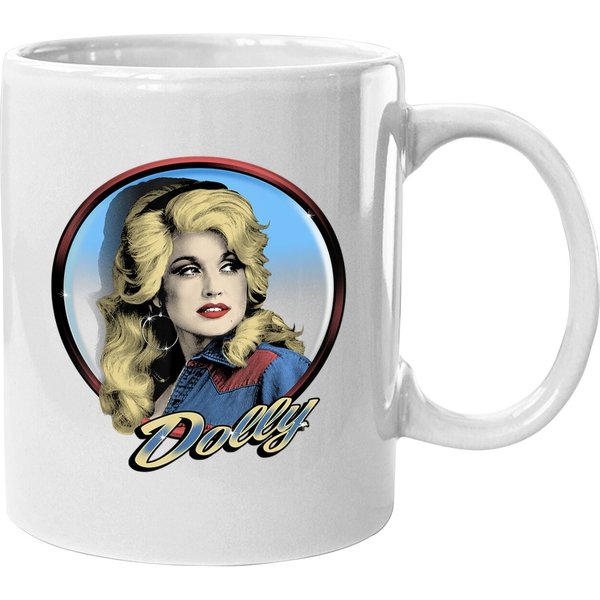 Dolly Parton Western Coffee Mug