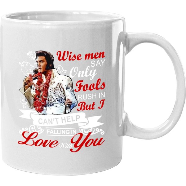 Elvis Presley Falling In Love With You Coffee Mug-image