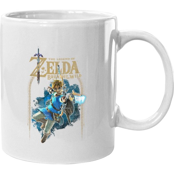 Zelda Breath Of The Wild Link Arch Coffee Mug-image