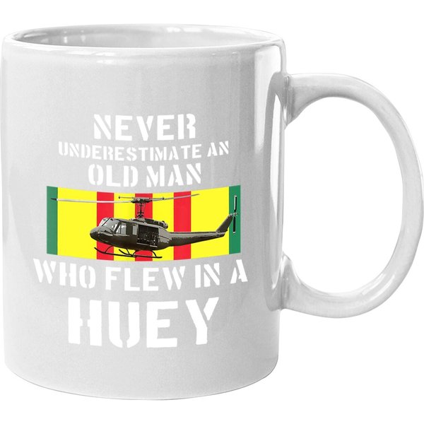 Vietnam Veteran Vet Coffee Mug Uh-1 Huey Helicopter Coffee Mug-image