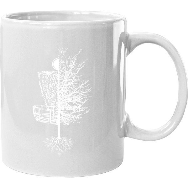 Disc Golf Coffee Mug Basket Tree Frisbee Golf Coffee Mug-image