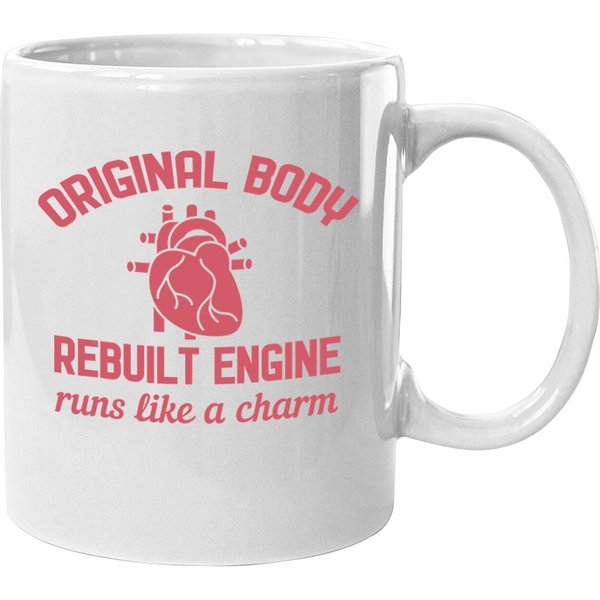 Funny Open Heart Bypass Surgery Recovery Get Well Gift Coffee Mug
