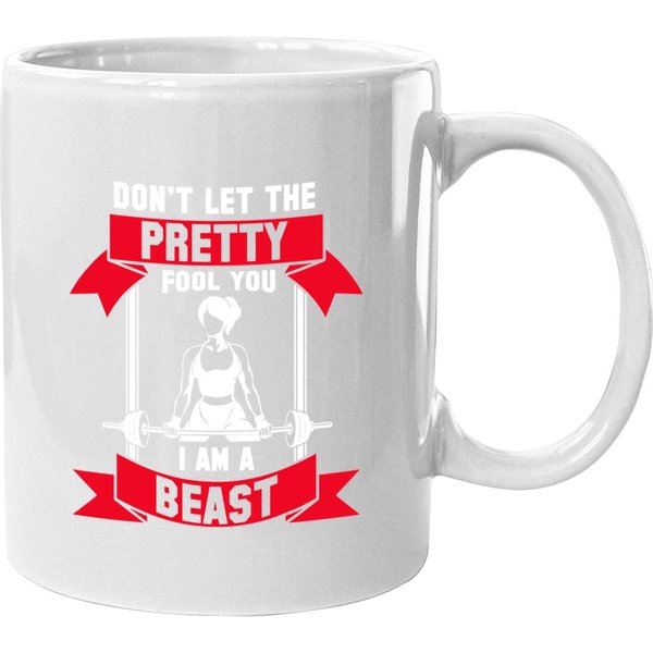 Weight-Lifting Workout Quote Funny Fitness Lover Gift Coffee Mug-image