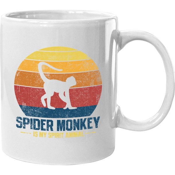 Spider Monkey Vintage Coffee Mug-image