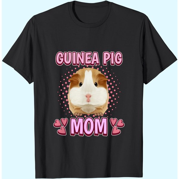 Pig Mom Mommy Mother's Day Guinea Pig T-Shirt-image