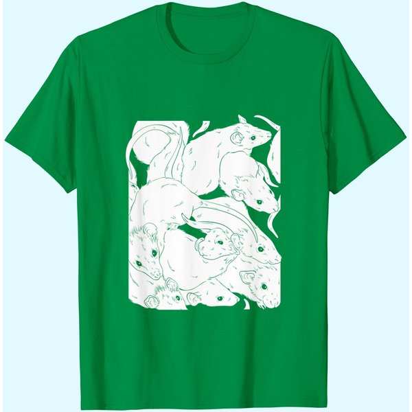 Creepy Rat King T Shirt-image