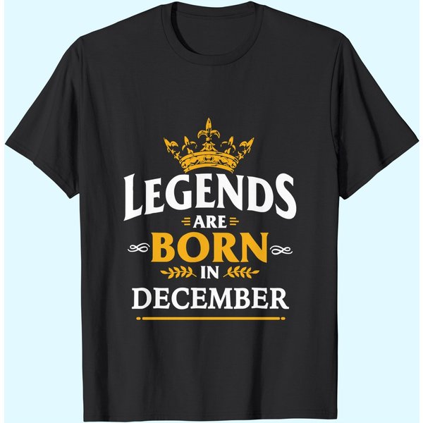 Kings Are Born In December T-Shirt-image