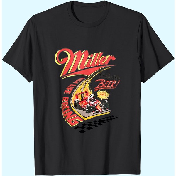 Vintage Miller High Life Racing Beer T-Shirt-image
