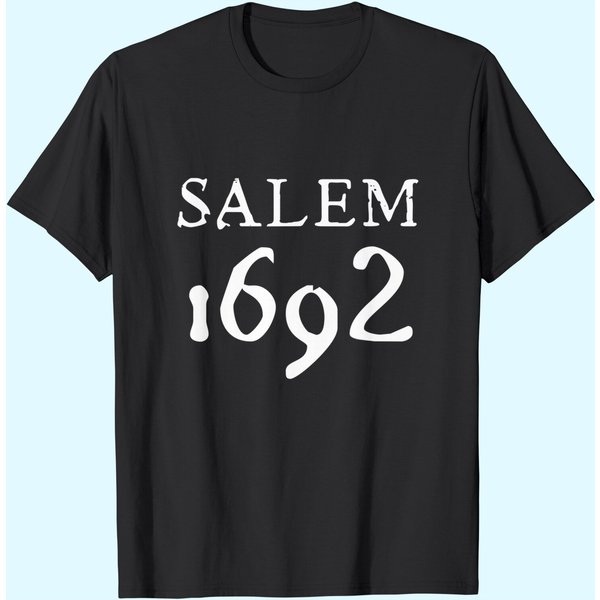 Salem 1692 Witch Halloween Wicca Occult Witchcraft History T-Shirt-image